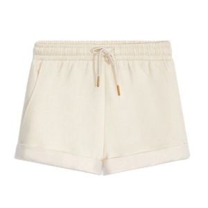 NWT WeWoreWhat Off-White Athletic Cuffed Short